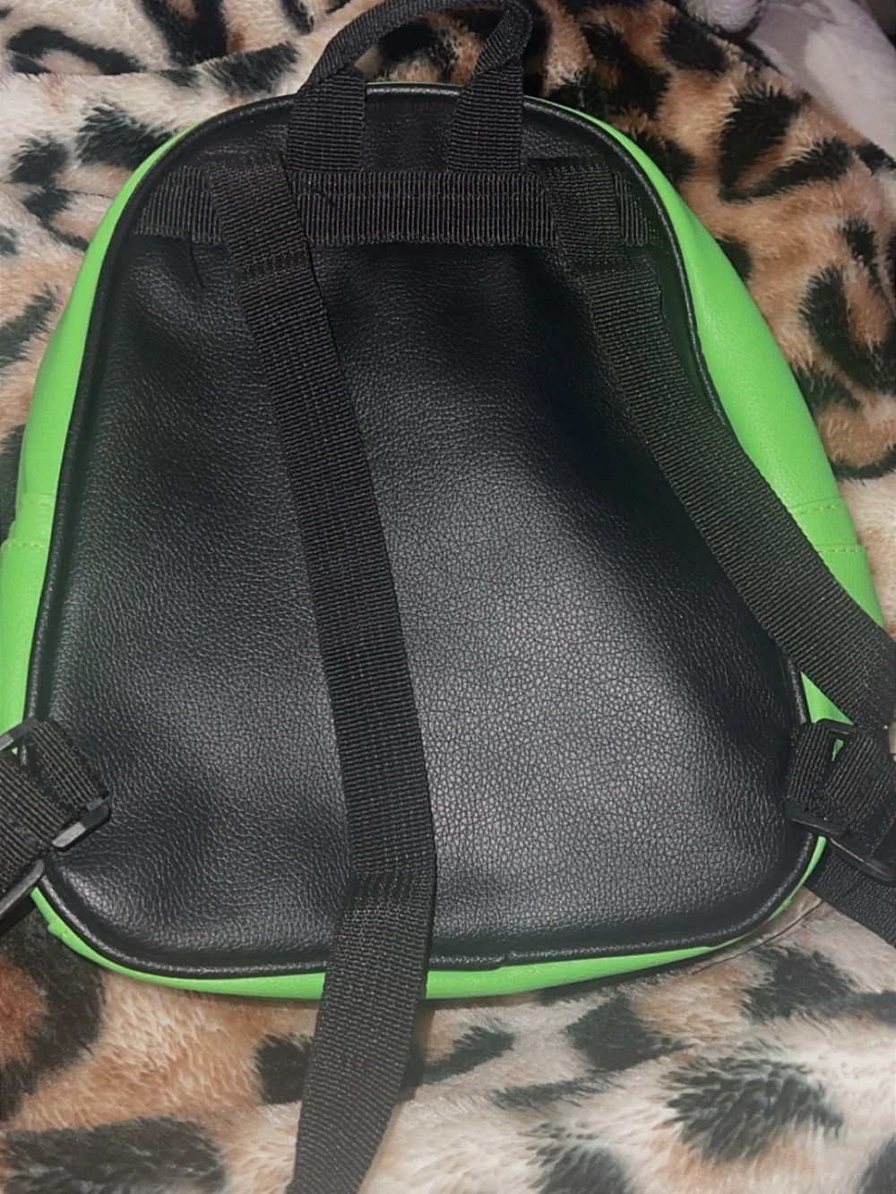 Kids Green Creeper Pixel Mini Backpack - Kid's Accessories